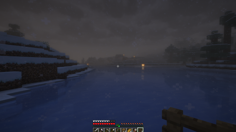 A view of Jack O Lantern Town